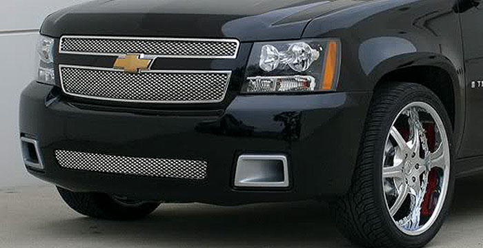Custom Chevy Tahoe  SUV/SAV/Crossover Front Bumper (2007 - 2014) - $590.00 (Part #CH-043-FB)